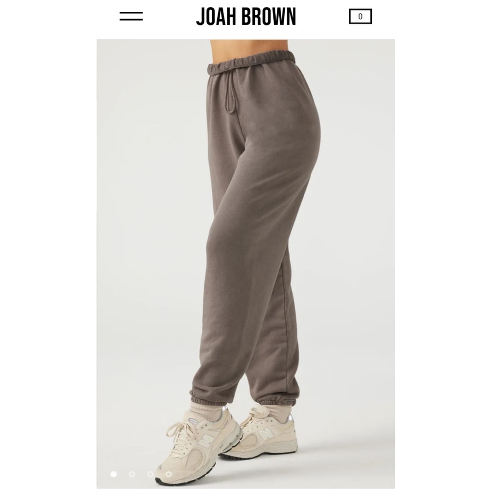 NWT JOAH BROWN oversized jogger
